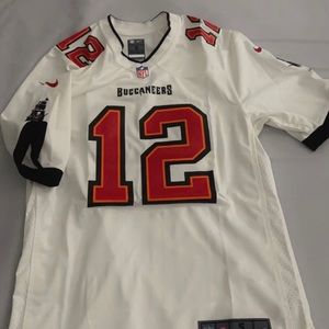New Tom Brady Tampa Bay Buccaneers Nike Jersey White #12 Size Adult Small